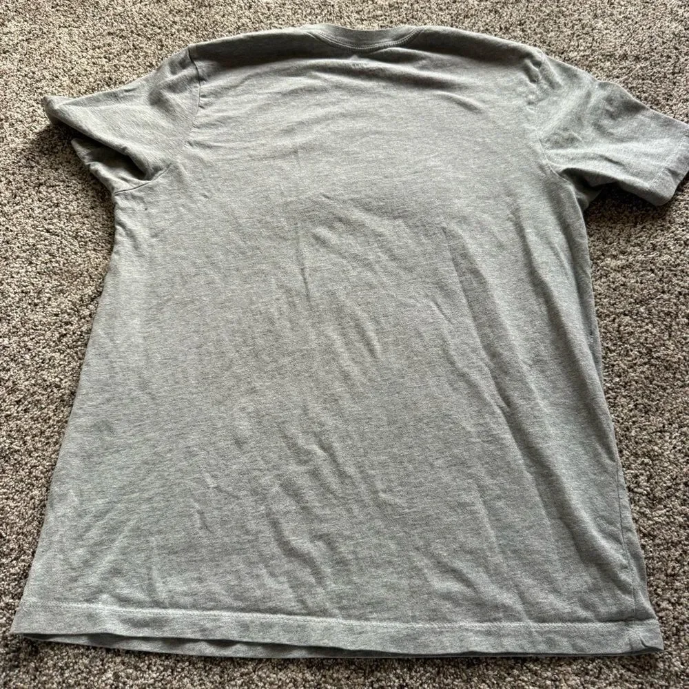 The Nike Tee with Fruit sneaker Tee Shirt size Medium - gray